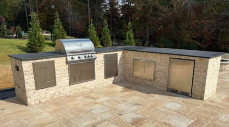 Outdoor Kitchen Construction