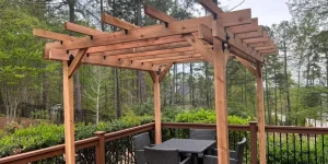 Custom Pergola installs