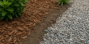 Mulch or Gravel